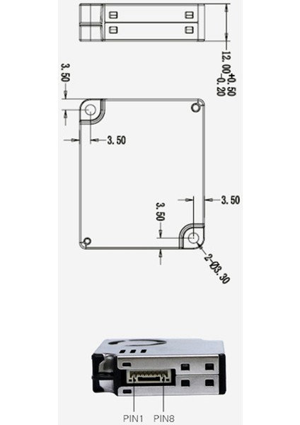 PMS9103M Pm2.5 Toz Parçacık Sensörü Modülü PM2S-3'Ü Algılar Iç Mekan Gaz Hava Kalitesi Algılama PMS9003M Plantower (Yurt Dışından) indirimleri