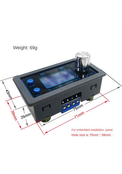 -4kx Dc Dc Boost Dönüştürücü cc Cv 0.5-30V 4A Güç Modülü Ayarlanabilir Düzenlenmiş Laboratuvar Güç Kaynağı (Yurt Dışından) modelleri