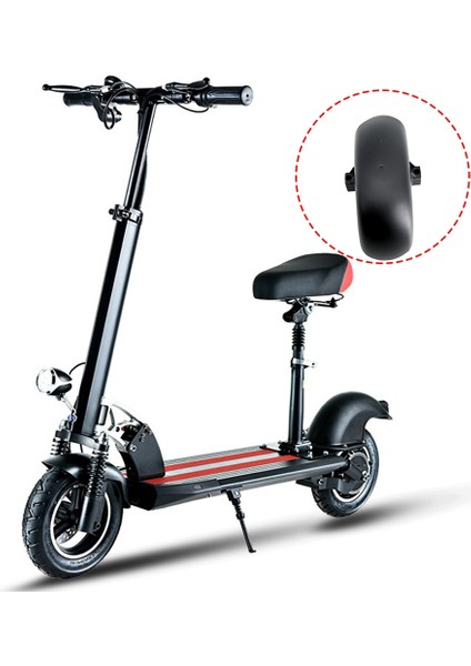 10 Inç Elektrikli Scooter Ön Lastik Lastik Sıçrama Ön Çamurluk Aksesuarları Ön Çamurluk Kugoo M4 Itme Skuter (Yurt Dışından) fırsatları