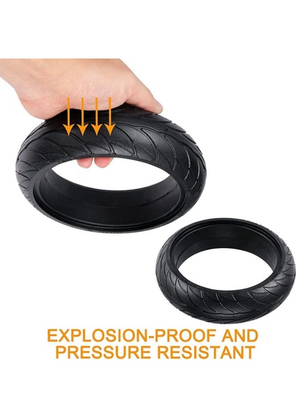 Elektrikli Scooter Katı Lastik Ninebot Es1 Es2 Es4 Scooter Katı Lastik Petek Lastik Için Uygundur (Yurt Dışından) fiyatları