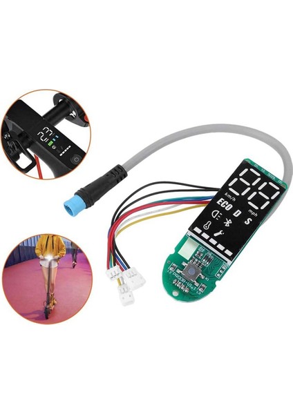 Xiaomi Pro/pro2 Elektrikli Scooter 3.0 Enstrüman Aksesuarları Bluetooth Versiyon Hattı Gösterge Cihazı Için (Yurt Dışından) fırsatları