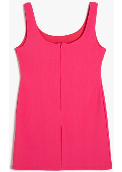 Mini Kalın Askılı Kalem Elbise Slim Fit fiyatları