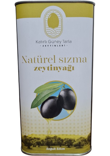 Katırlı Köyü Natürel Sızma Zeytinyağı 1 Litre - Soğuk Sıkım