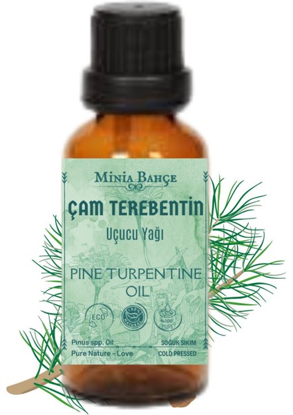 Çam Terebentin Uçucu Yağı, 30ML %100 Saf