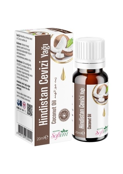 Hindistan Cevizi Yağı 20ML