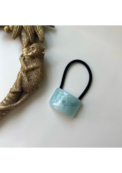 Turkuaz Kemik Lastik Toka