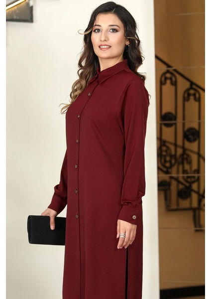 Asrın Tesettür Tunik Bordo