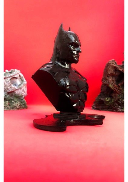 Batman Yarasa Büst 10CM - Siyah