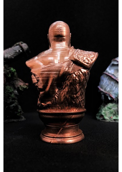 God Of War Kratos Büst 10CM - Bakır