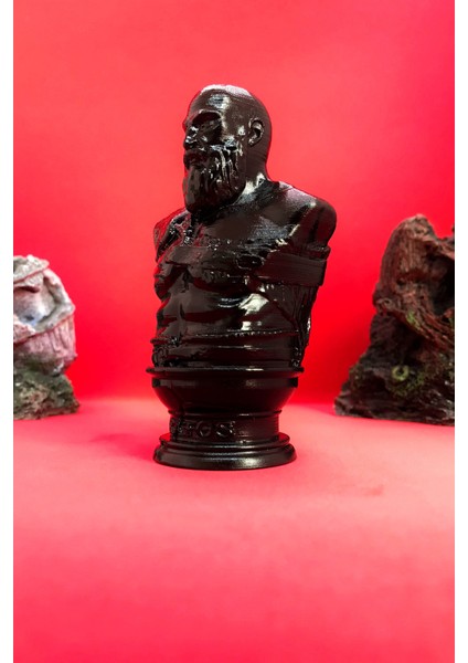 God Of War Kratos Büst 10CM - Siyah