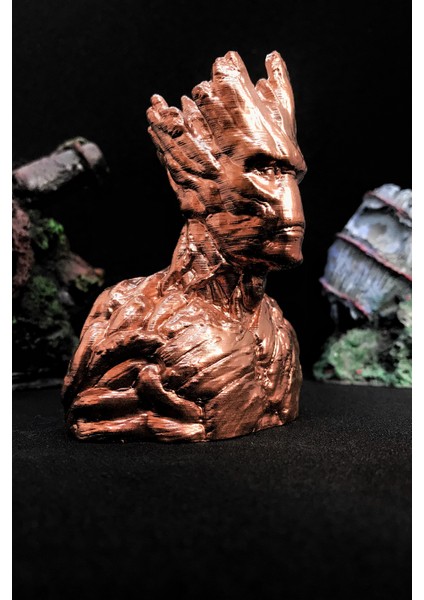 Marvel Groot Büst 10CM - Bakır