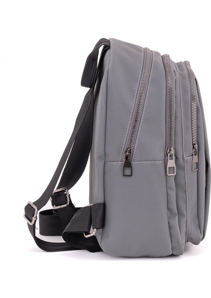 Kadın Buzi Kumaş Deri Çok Gözlü Sırt Çantası modelleri