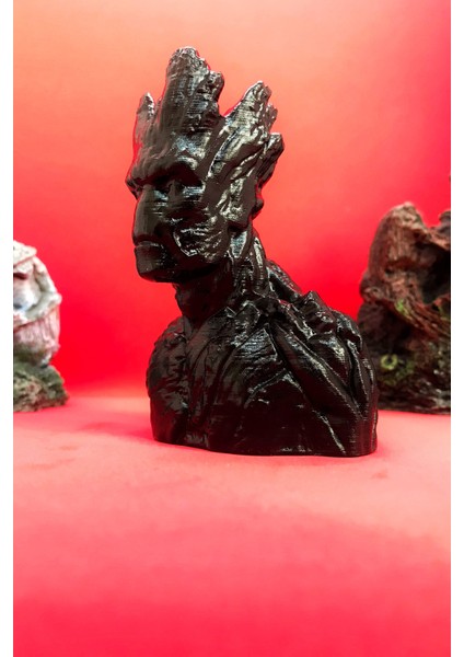 Marvel Groot Büst 10CM - Siyah