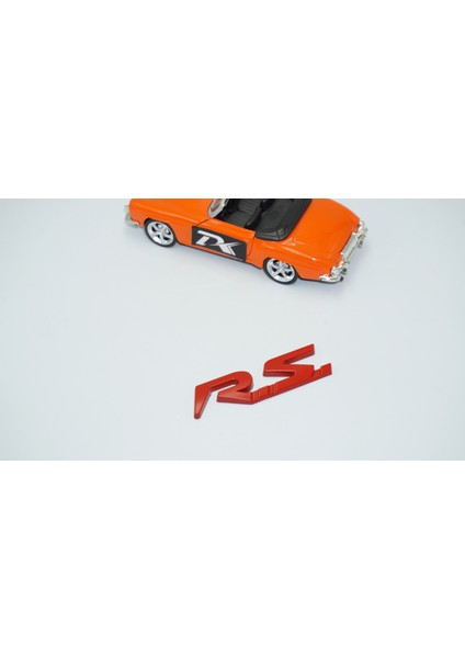 Rs Bagaj 3m Kırmızı Metal Logo Arma Renault Ile Uyumlu modelleri