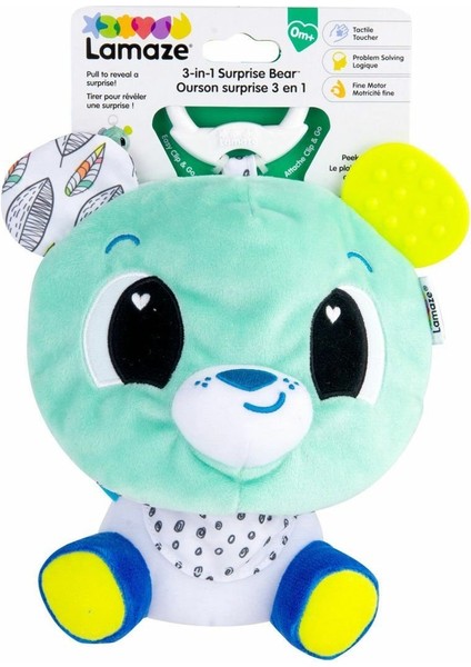 Akdenizpos UG01 27469 Tomy Lamaze - 3'ü 1 Arada Sürpriz Ayıcıklar +0 Ay (Yeni)