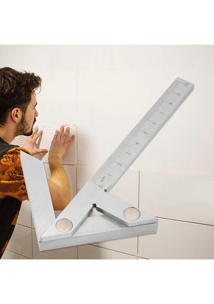 Merkezleme Dereceli Gönye 70X100 mm