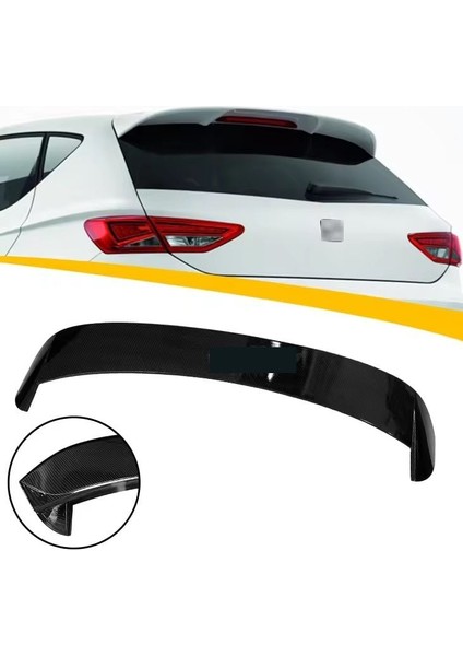 Seat leon bagaj üstü spoiler siyah boyalı plastik 2013 / 2021 fiyatları