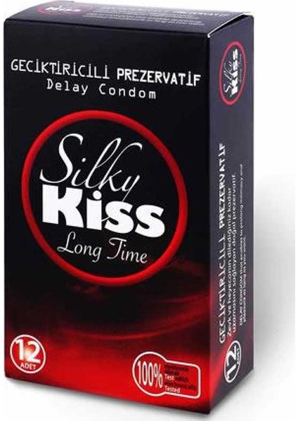 Silky Kiss Long Time Prezervatif