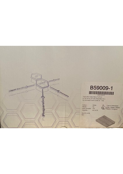 Bioplastic B500091 0.1ml 96-Well Qpcr Plates, Beyaz 25 Ad/pk fiyatları