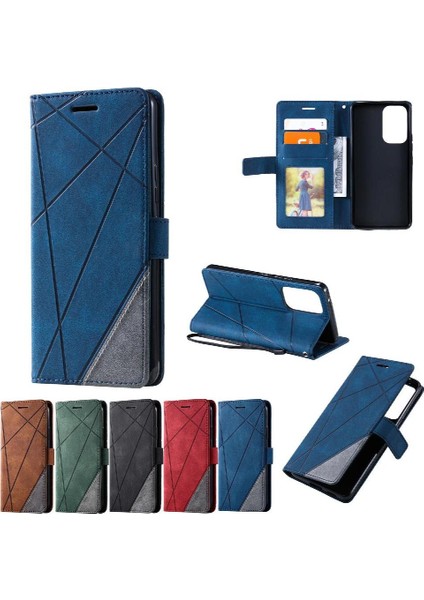 Samsung Galaxy A53 5g Kart Tutucu Kickstand Manyetik Pu Deri (Yurt Dışından)