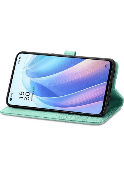 Oppo Oppo 7 Darbeye Kapak Kapak Için Kılıf Zarif Desen Deri (Yurt Dışından) fiyatları