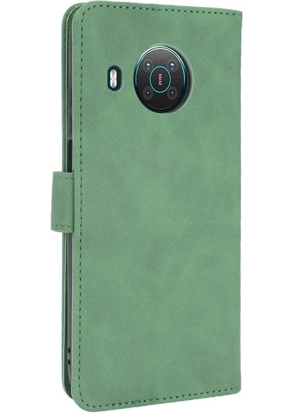 Kart ile Nokia X10 Tam Koruma Deri Folio Flip Case Için Kılıf (Yurt Dışından) fırsatları
