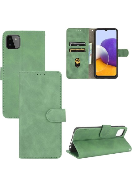 Samsung Galaxy A22 5g Için Kılıf Kart Tutucu Kickstand ile Tam Koruma (Yurt Dışından)