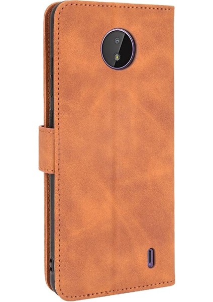Kart ile Nokia C10 Deri Folio Flip Case Kart Ekleme Için Kılıf (Yurt Dışından) modelleri