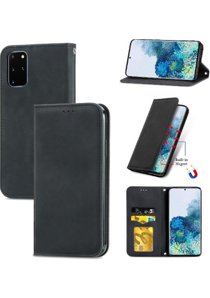 Samsung S20 Artı Basit Iş Kapak Çevirin Kılıf Cüzdan (Yurt Dışından)