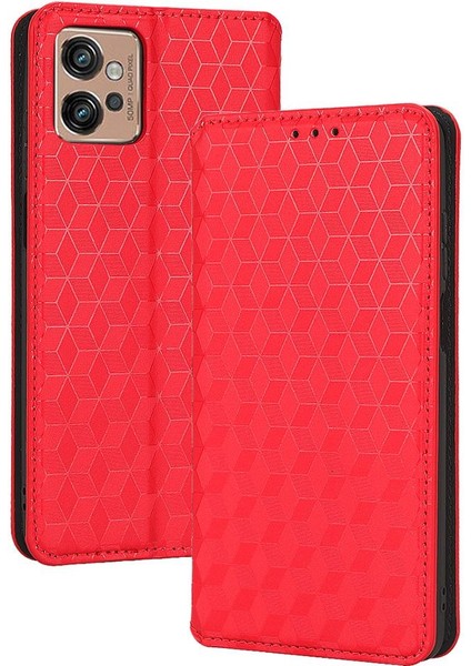 Motorola Moto G32 4g Cüzdan Kart Yuvaları Tutucu 3D Desen Pu (Yurt Dışından) indirimleri