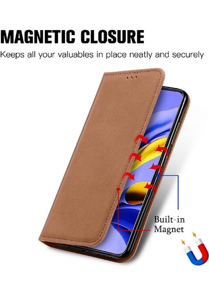 Samsung A71 5g Için Kılıf Cüzdan Kılıf Darbeye Kapak Kapak Basit (Yurt Dışından)