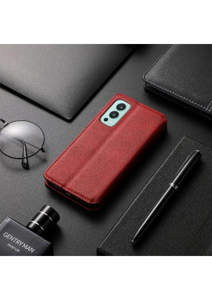 Oneplus Nord 2 Için Kılıf Zarif Iş Cüzdan Fonksiyonu Deri Kılıf (Yurt Dışından) modelleri
