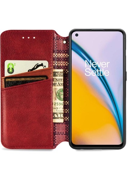 Oneplus Nord 2 Için Kılıf Zarif Iş Cüzdan Fonksiyonu Deri Kılıf (Yurt Dışından) fırsatları