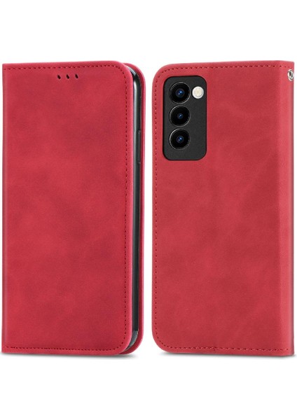 Tecno Camon 18 Deri Kılıf Fermuar Cüzdan Kordon Basit (Yurt Dışından) indirimleri