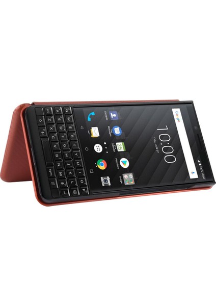 Blackberry Key2 Manyetik Karbon Fiber Deri Folio Flip Case Için Kılıf (Yurt Dışından) fırsatları