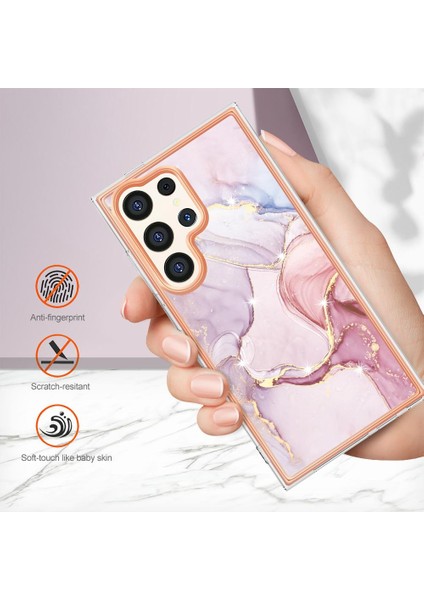 Samsung Galaxy S24 Ultra 5g Mermer Desen Koruma Yumuşak Tampon (Yurt Dışından) indirimleri