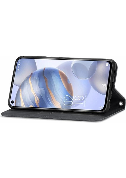 Oukitel C21 Basit Iş Deri Çanta Kordon Cüzdan Fermuar Için Kılıf (Yurt Dışından) modelleri