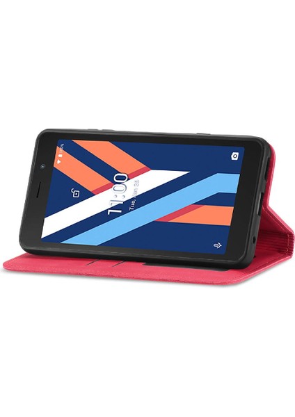 Wiko Y52 Kordon Basit Iş Fermuar Deri Kılıf Cüzdan Için Kılıf (Yurt Dışından) modelleri
