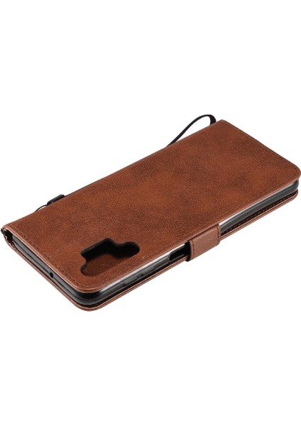 Kart Yuvası ile Samsung Galaxy A32 5g Klasik Düz Renk Için Flip Case (Yurt Dışından)