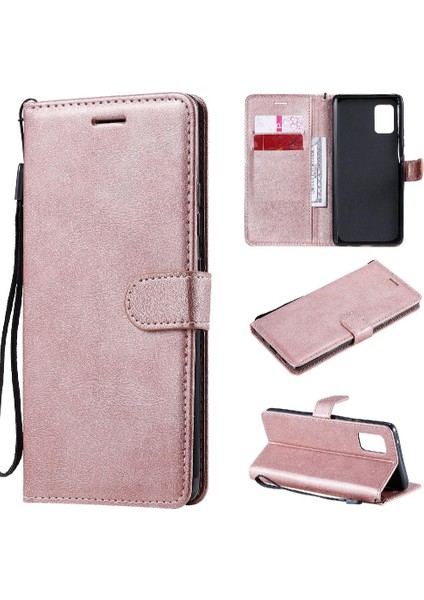 Samsung Galaxy A71 5g Iş Cüzdan Telefon Kılıfı Klasik Için Flip Case (Yurt Dışından)