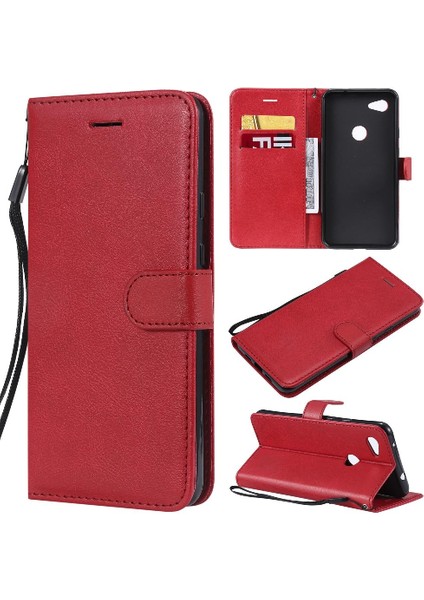 Kart Yuvası Telefon ile Google Piksel Xl 3A Yüksek Kaliteli Deri Için Flip Case (Yurt Dışından)