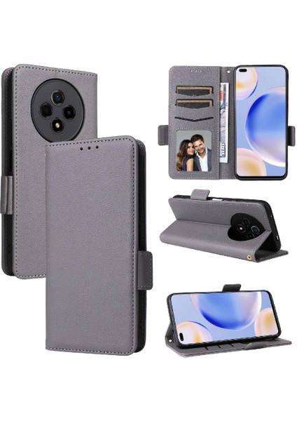 Wiko Hi Zevk Için Kılıf 60 Pro 5g Manyetik Cüzdan Yan Toka Pu Deri (Yurt Dışından)