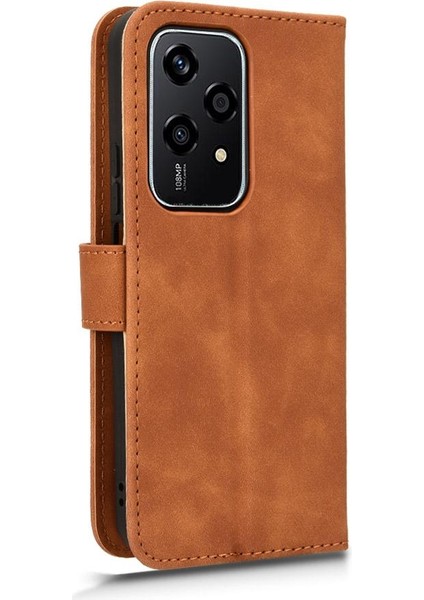 Kart Tutucu Kickstand Deri Folio Flip ile Onur 200 Lite Için Kılıf (Yurt Dışından) fırsatları