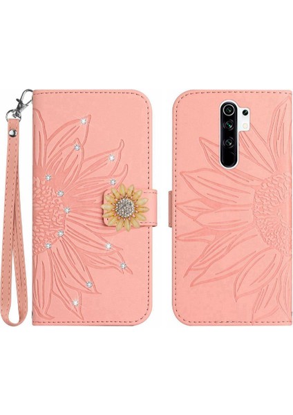 Xiaomi Redmi 9 Telefon Kılıfı Için Kılıf Flip Cüzdan Kredi Kartı Kartı Tutucu Tpu (Yurt Dışından)