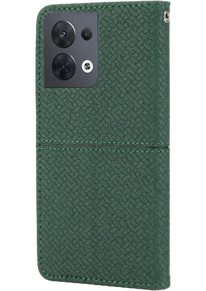 Oppo Reno8 Pro Pu Deri Kapak Için Kılıf El Cüzdan Kredi Kartı Tutucu (Yurt Dışından) indirimleri