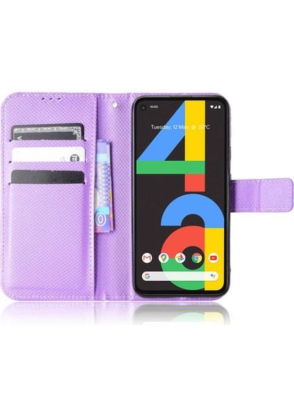 Google Piksel 4A 4g Kickstand Kart Tutucu Kapak Manyetik Cüzdan Için Kılıf (Yurt Dışından) indirimleri