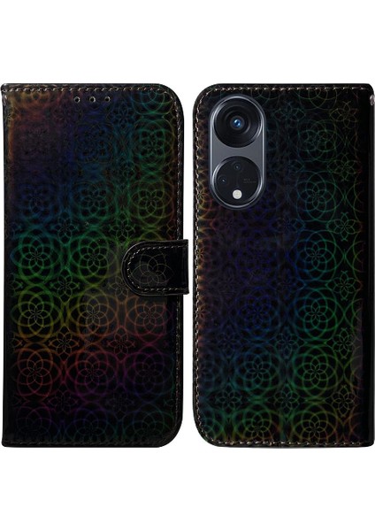 Oppo Için Kılıf Oppo 8t 5g Kart Yuvası Standı Tutucu Premium Pu Deri Cüzdan (Yurt Dışından)