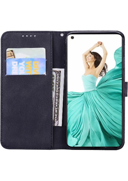 Samsung Galaxy A21S Flip Telefon Kılıfı Deri Cüzdan ile Kart (Yurt Dışından) indirimleri