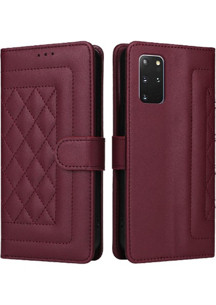 Samsung Galaxy S20 Artı Flip Kapak Için Flip Case Darbeye Cüzdan Basit (Yurt Dışından)