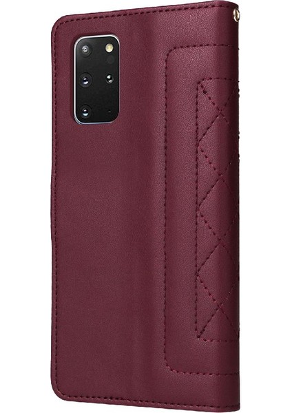 Samsung Galaxy S20 Artı Flip Kapak Için Flip Case Darbeye Cüzdan Basit (Yurt Dışından)